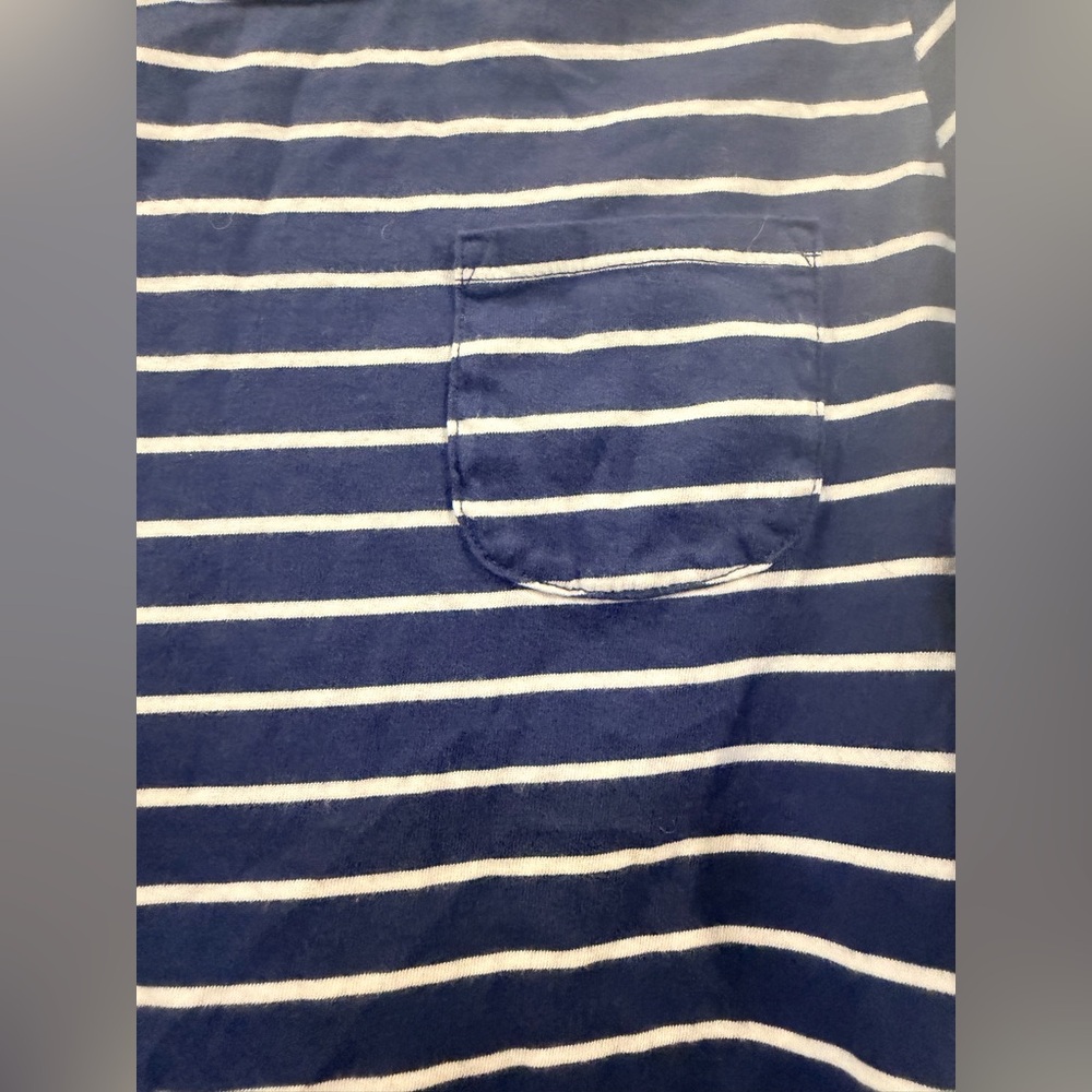 Carter's Navy and Cream Striped Top - Picture 3 of 4